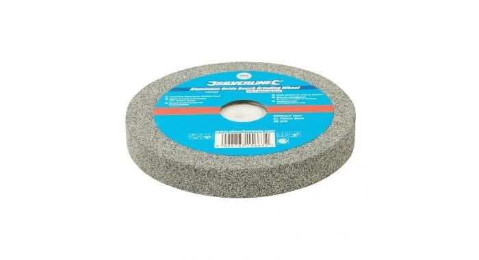 Silverline 390392 Meule corindon pour touret à meuler - 150 x 20 mm - Grain moyen 3 Silverline 390392 Meule corindon pour touret à meuler - 150 x 20 mm - Grain moyen