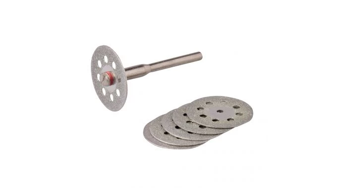 Silverline 719813 Disques perforés diamantés pour outil rotatif, 6 pcs - ø 22 mm 3 Silverline 719813 Disques perforés diamantés pour outil rotatif, 6 pcs - ø 22 mm