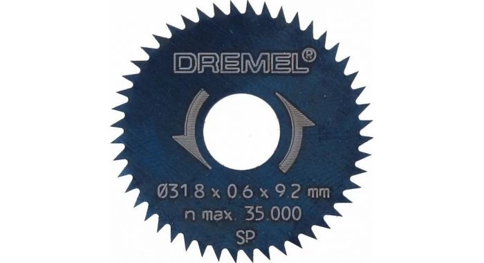 Dremel 26150546JB - Lame à refendre/tronçonner 31,8 mm 3 Dremel 26150546JB - Lame à refendre/tronçonner 31,8 mm