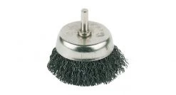 Silverline PB03 Brosse boisseau à fils d'acier ondulés - 50 mm