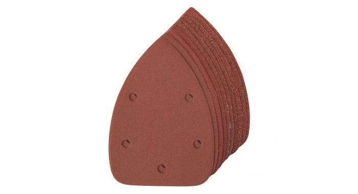 Silverline 336046 Feuilles abrasives triangulaires auto-agrippantes 140 mm, 10 pcs - G60 (x4), G80 (x2), G120 (x2), G240 (x2) 3 Silverline 336046 Feuilles abrasives triangulaires auto-agrippantes 140 mm, 10 pcs - G60 (x4), G80 (x2), G120 (x2), G240 (x2)