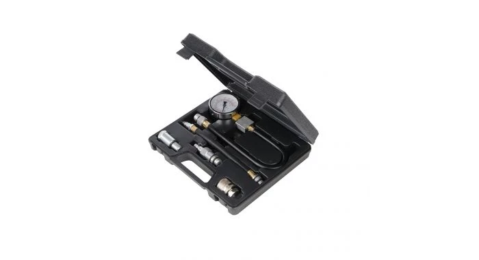 Silverline 598559 Coffret compressiomètre pour moteur à essence, 5 pcs - 5 pcs 3 Silverline 598559 Coffret compressiomètre pour moteur à essence, 5 pcs - 5 pcs