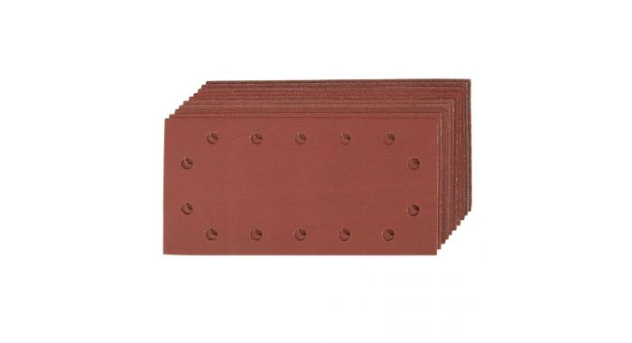 Silverline 538991 Feuilles abrasives auto-agrippantes perforées 1/2, 10 pcs - Grains : 2 x 60, 3 x 80, 3 x 120, 2 x 240 3 Silverline 538991 Feuilles abrasives auto-agrippantes perforées 1/2, 10 pcs - Grains : 2 x 60, 3 x 80, 3 x 120, 2 x 240