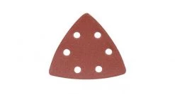 Silverline 826718 Feuilles abrasives triangulaires auto-agrippantes 90 mm, 10 pcs - Grain 120