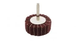 Silverline 262141 Roue à lamelles de satinage - 60 x 30 mm Grain 80