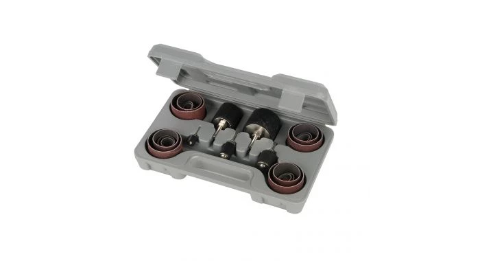 Silverline 726040 Accessoires de ponçage au tambour, coffret 25 pcs - Grain 80 3 Silverline 726040 Accessoires de ponçage au tambour, coffret 25 pcs - Grain 80