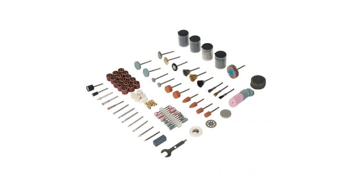 Silverline 267204 Kit d'accessoires pour outil rotatif, 216 pcs - Tige de 3,17 mm 3 Silverline 267204 Kit d'accessoires pour outil rotatif, 216 pcs - Tige de 3,17 mm