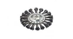 Silverline 656640 Roue à fils d'acier torsadés - 115 mm