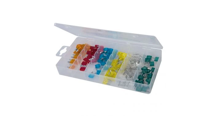 Silverline 298083 Coffret de mini-fusibles, 120 pcs - ATN 3 Silverline 298083 Coffret de mini-fusibles, 120 pcs - ATN