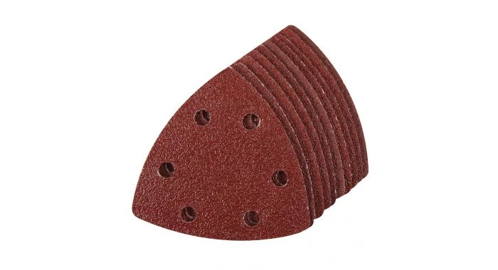 Silverline 820937 Feuilles abrasives triangulaires auto-agrippantes 90 mm, 10 pcs - Grain 60 3 Silverline 820937 Feuilles abrasives triangulaires auto-agrippantes 90 mm, 10 pcs - Grain 60