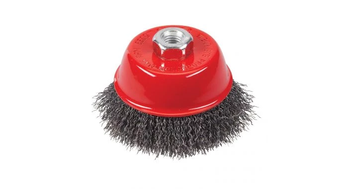 Silverline 179055 Brosse boisseau à fils d'acier ondulés - 100 mm 3 Silverline 179055 Brosse boisseau à fils d'acier ondulés - 100 mm