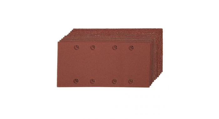 Silverline 892499 Feuilles abrasives auto-agrippantes perforées 1/3, 10 pcs - Grains : 2 x 60, 3 x 80, 3 x 120, 2 x 240 3 Silverline 892499 Feuilles abrasives auto-agrippantes perforées 1/3, 10 pcs - Grains : 2 x 60, 3 x 80, 3 x 120, 2 x 240