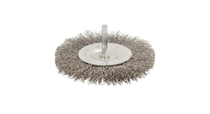 Silverline 525076 Roue à fils d'acier inox - 100 mm 3 Silverline 525076 Roue à fils d'acier inox - 100 mm