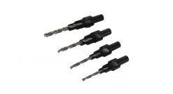 Silverline 792085 Forets pour trou de guidage/lamage, 4 pcs - 4 pcs