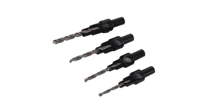 Silverline 792085 Forets pour trou de guidage/lamage, 4 pcs - 4 pcs 3 Silverline 792085 Forets pour trou de guidage/lamage, 4 pcs - 4 pcs