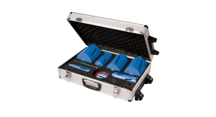 Silverline 427650 Scies trépans diamantées, coffret 12 pcs - ø 38, 52, 65, 107, 117 & 127 mm 3 Silverline 427650 Scies trépans diamantées, coffret 12 pcs - ø 38, 52, 65, 107, 117 & 127 mm