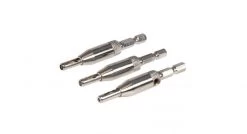 Silverline 380647 - Set de forets à centrer pour charnière (3pcs) - 2/2,8/3,6mm