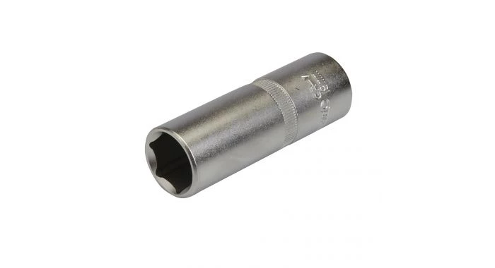 Silverline 743915 Douille métrique profonde 1/2" avec entraînement à 6 pointes - 19 mm 3 Silverline 743915 Douille métrique profonde 1/2" avec entraînement à 6 pointes - 19 mm