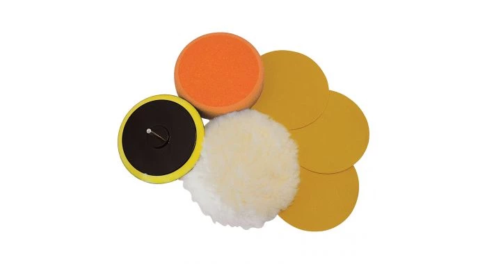 Silverline 107912 Accessoires de ponçage-polissage sur perceuse, 6 pcs - 125 mm 3 Silverline 107912 Accessoires de ponçage-polissage sur perceuse, 6 pcs - 125 mm